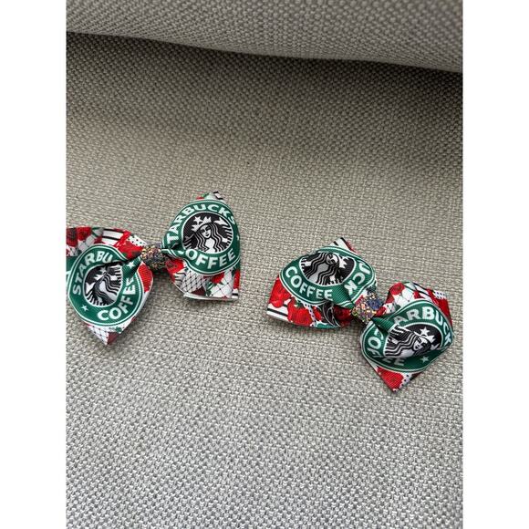 ‼️Starbucks Baby Girl Bow Tie set - Picture 2 of 3